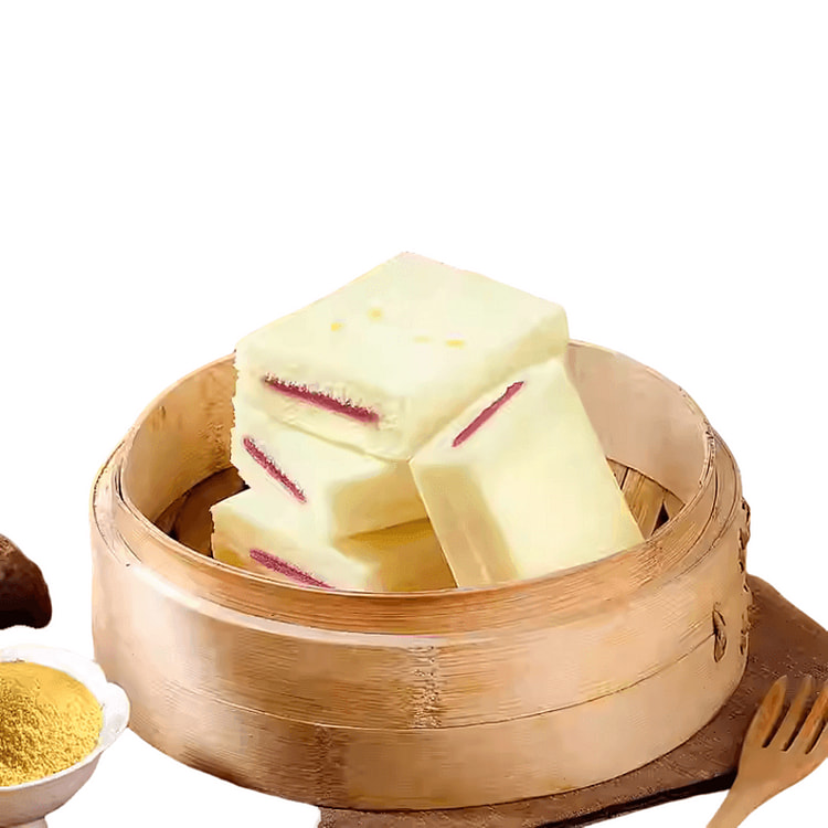【中国直邮】 李子柒 紫薯蒸米糕发糕零食糕点早餐面包夹心小吃点心小吃 540g / 盒 软糯香甜紫薯风味 手工制作匠心独具 传统工艺蒸制而成 口感绵密