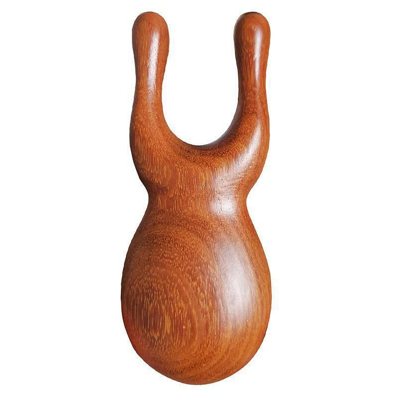 Golden Sandalwood Nose Scraping Comb Eye Relief Massage Comb Frog Nose Scraper 1 each