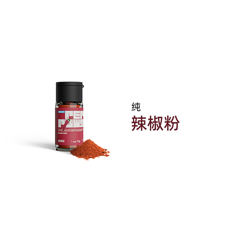 VEpiaopiao纯辣椒粉干碟调味料17g*1瓶