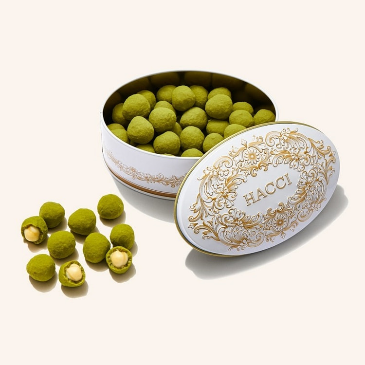 HACCI花绮 老铺养蜂园 2024冬季限定巧克力 90g【抹茶榛子】