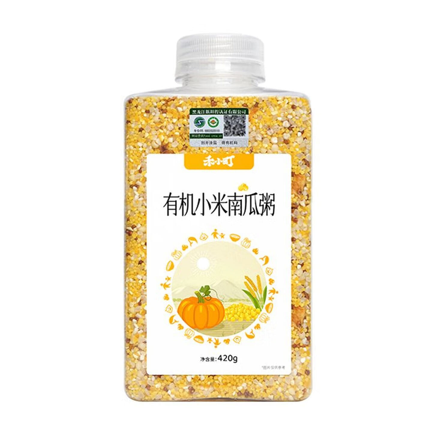 He Xiaomachi Organic Millet and Pumpkin Porridge 420 g
