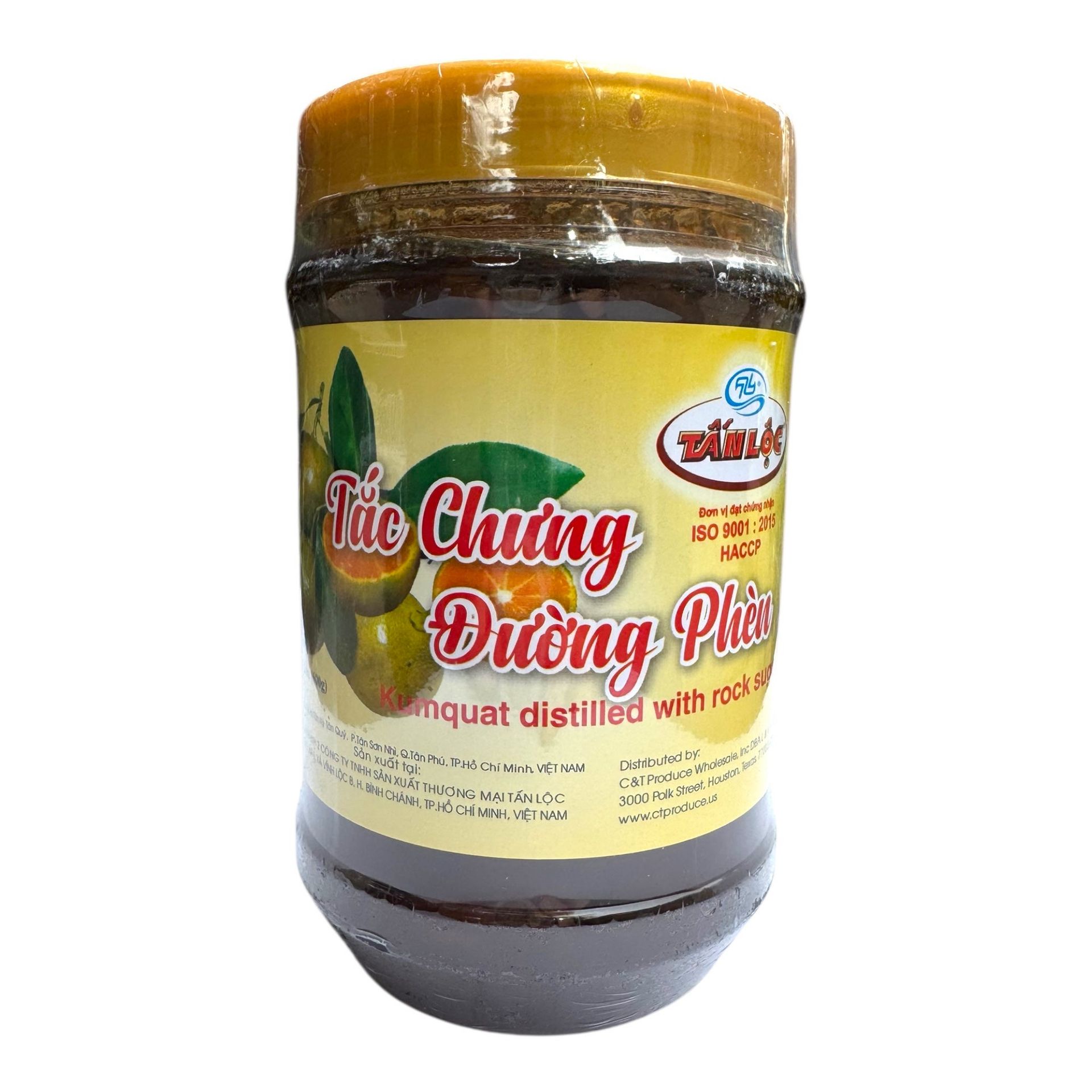 Tan Loc Kumquat with Rock Sugar Tac Chung Duong 600 g