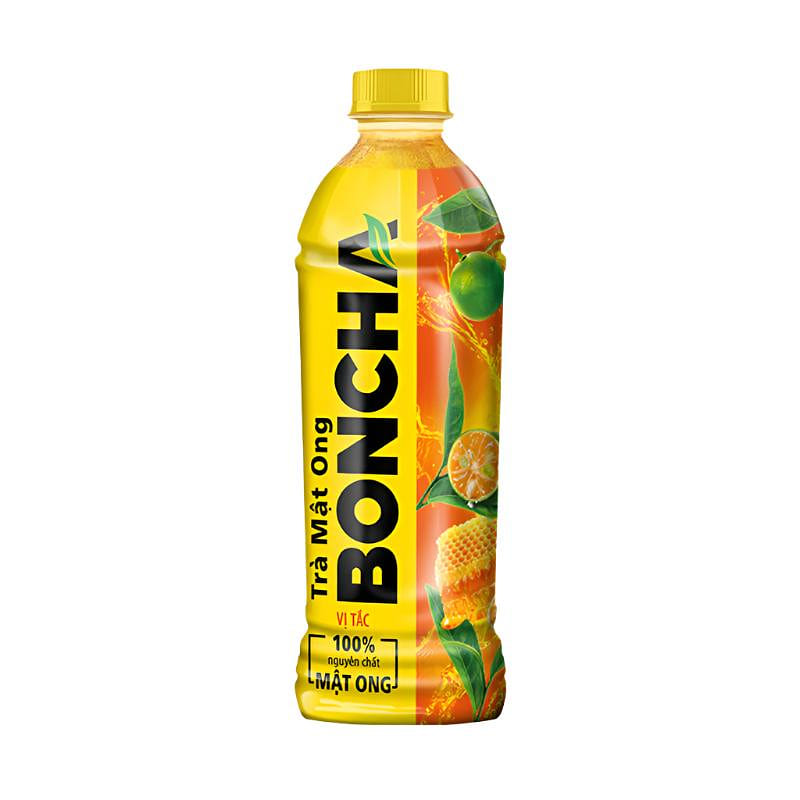 [BONCHA] Honey Green Tea Kumquat Flavor – 450 ml x 1 bottle