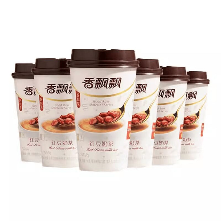 香飘飘 奶茶红豆味 80g 80 克*3 瓶