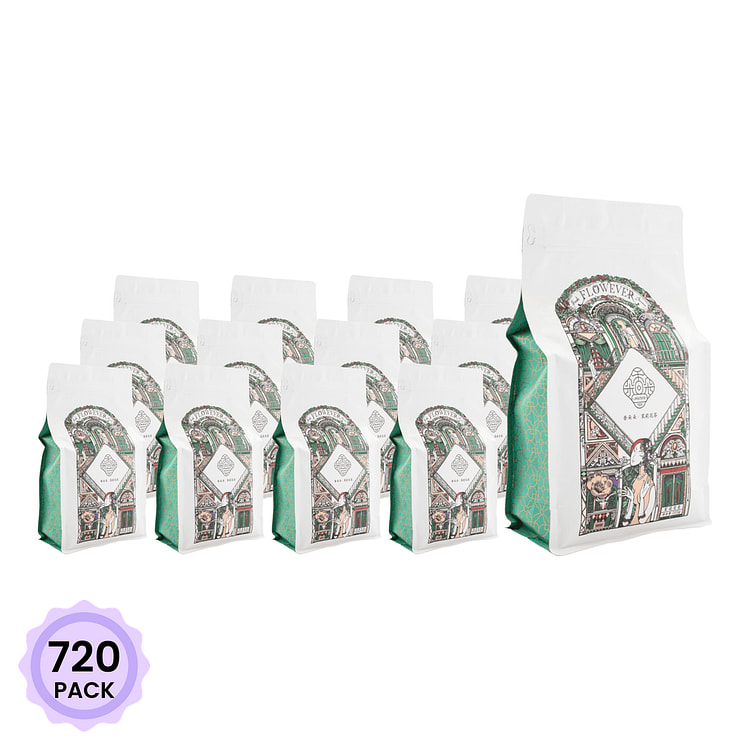 品品香 香朵朵茉莉花茶 袋泡茶 0.12 盎司*720 包