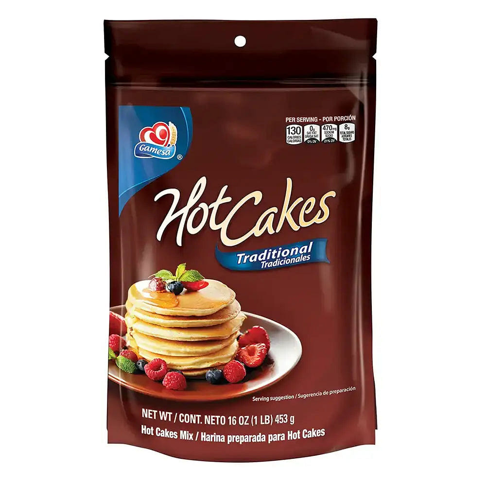 Gamesa Hot Cakes Mix 16 oz – Case – 10 Units 1 each