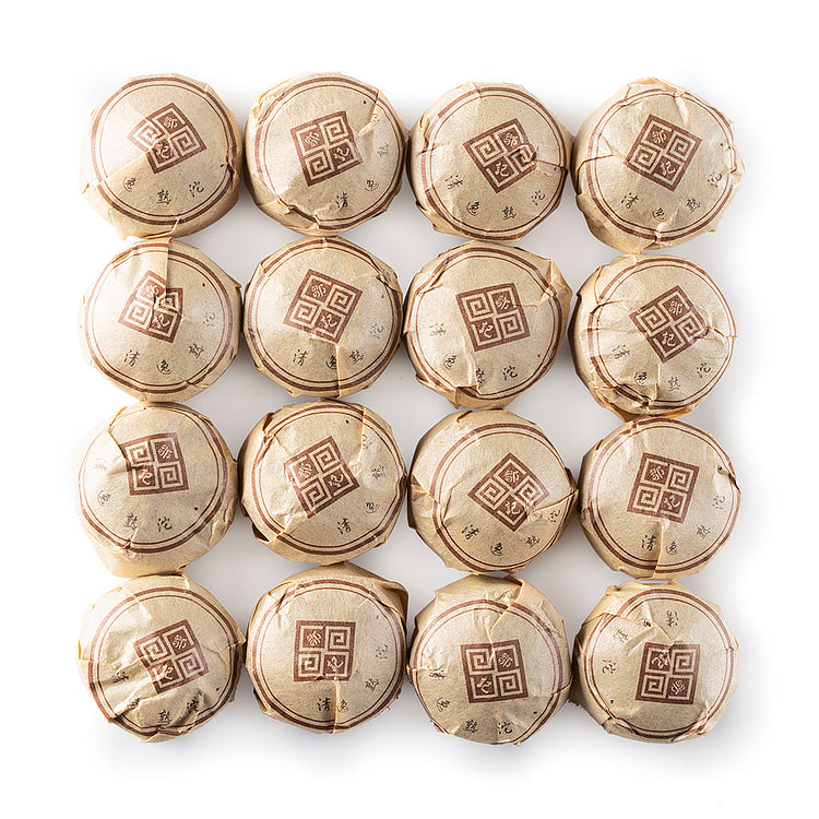 Chrysanthemum Tuo Cha Ripe Pu-Erh Dark Tea #1454 1 each