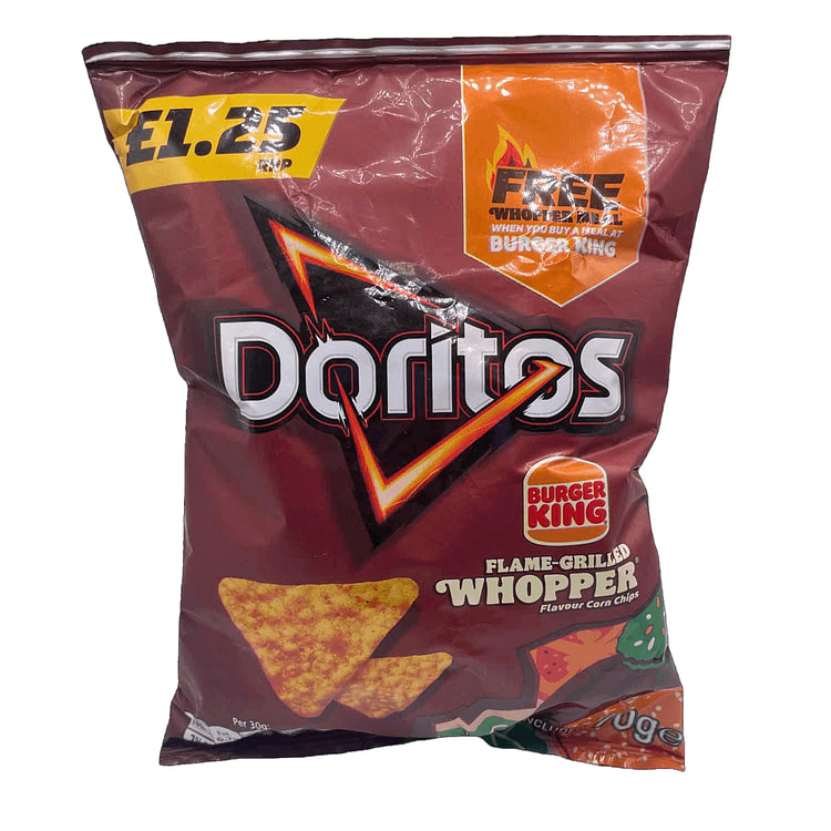 Doritos Flame Grilled Whopper (UK)