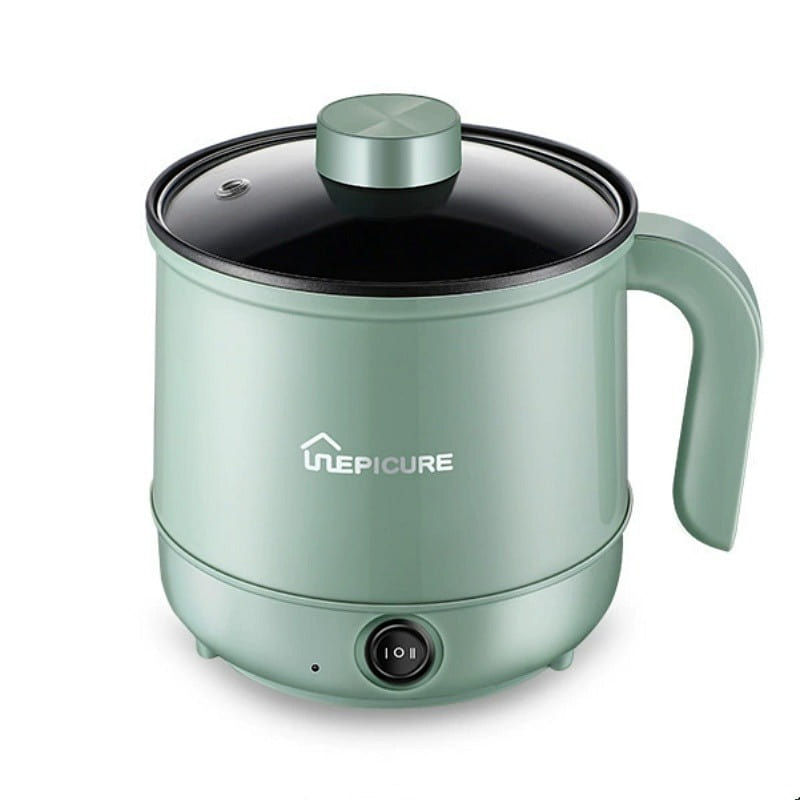 Electric Cooker Multifunctional Hotplate Nordic Green Single Pot 1 each