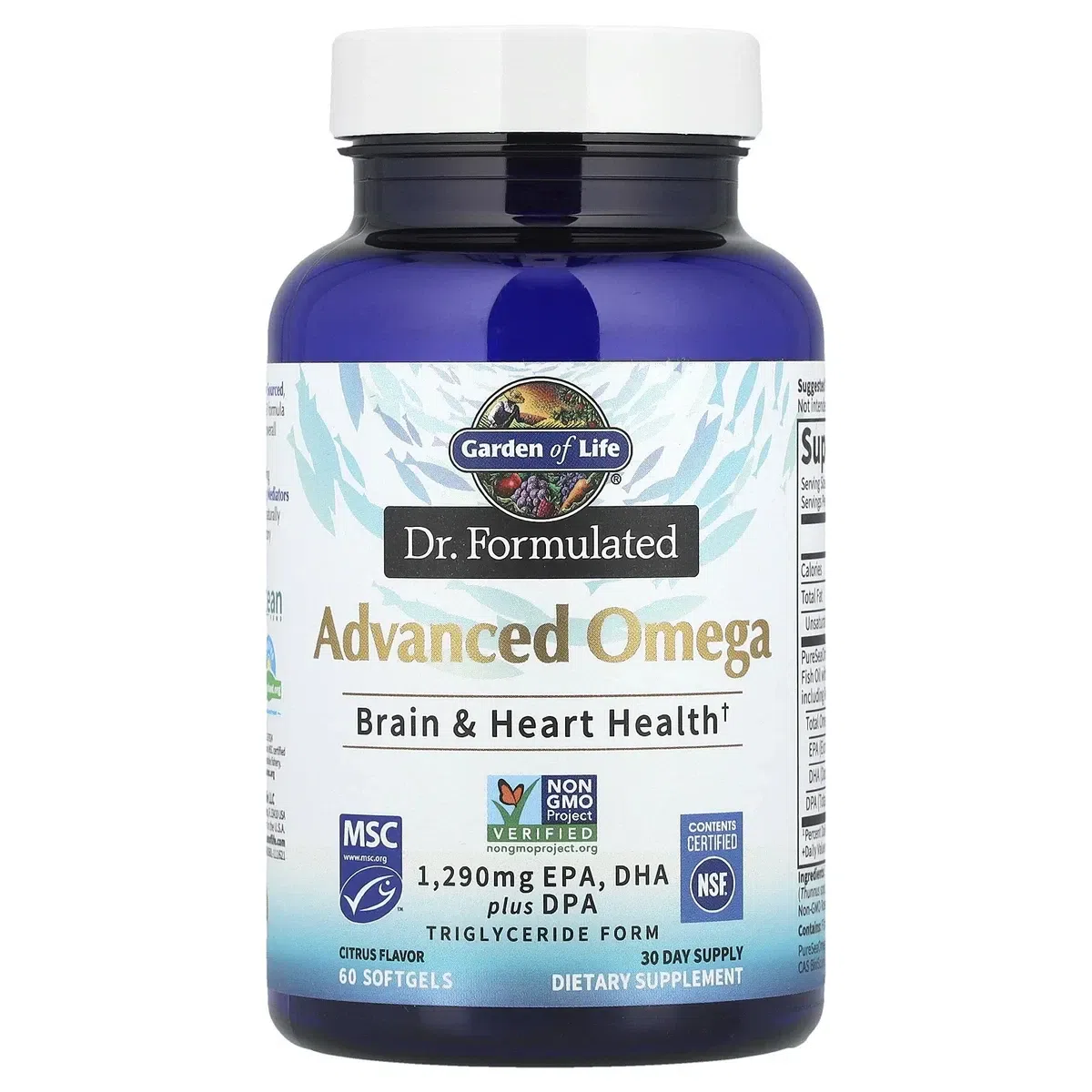 Dr. Formulated Advanced Omega Citrus 60 Softgel 1 pack