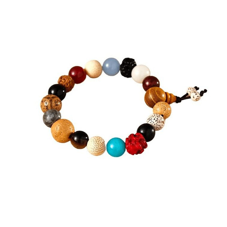 灵隐祈福 十八籽生肖新多宝手链菩提 牛 15厘米 1 盒