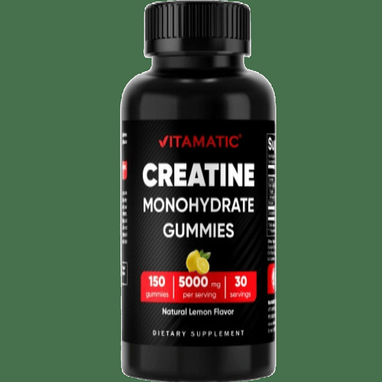Vitamatic Creatine 5000 mg per serving 150 Gummies 1 each