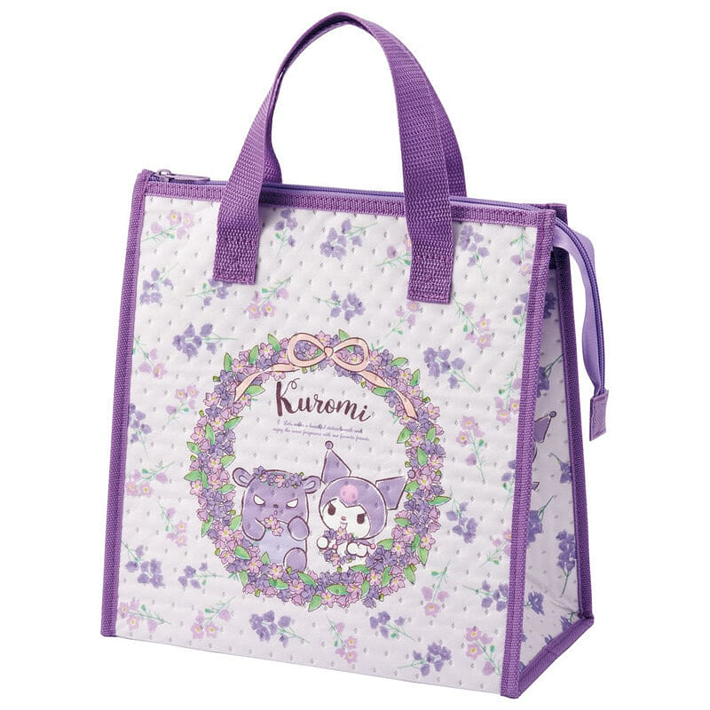 Skater Kuromi Lunch Bag With Purple Garland Design 1 カウント