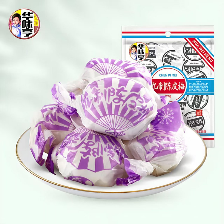 华味亨  九制陈皮梅280g每袋