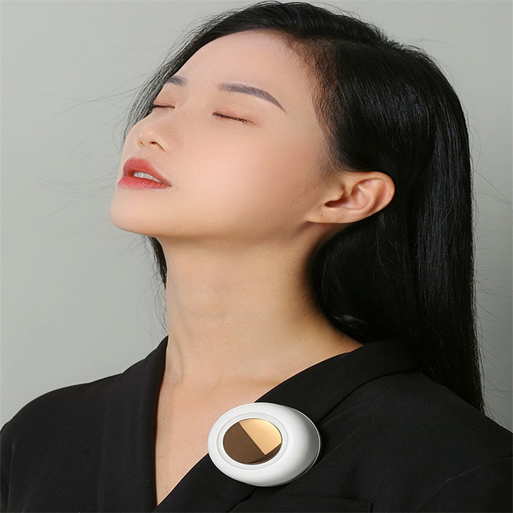 爆款小旋风usb小风扇夹扇夹衣领挂腰便携式白色1个 1 份