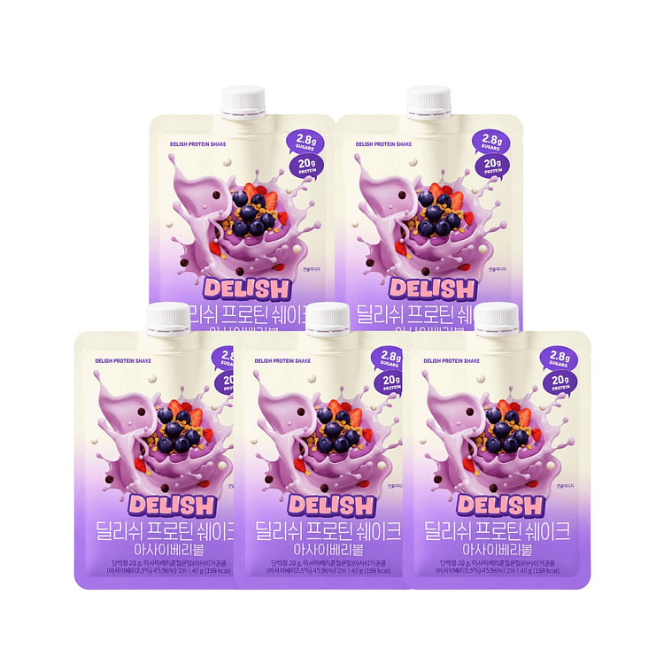 Protein Meal Replacement Shake Berry Bowl Flavor 4 5 each