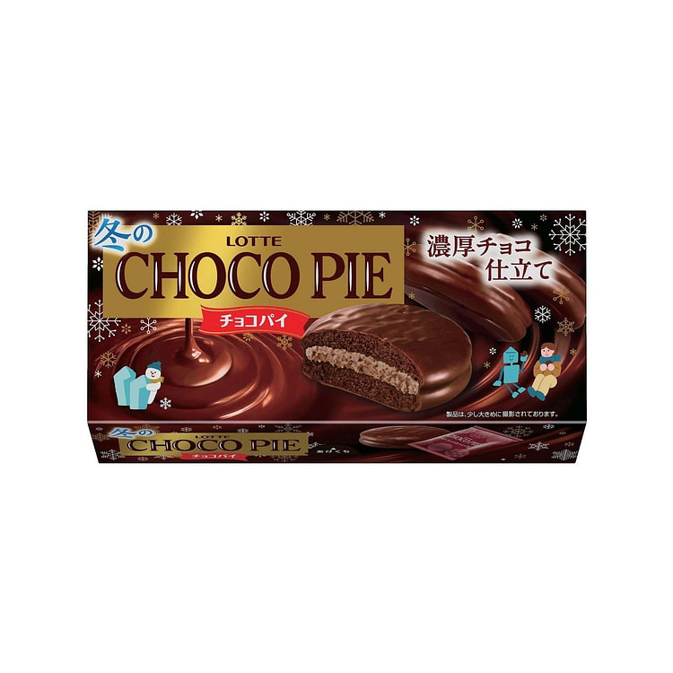 LOTTE Winter Choco Pie 6pcs 1 each