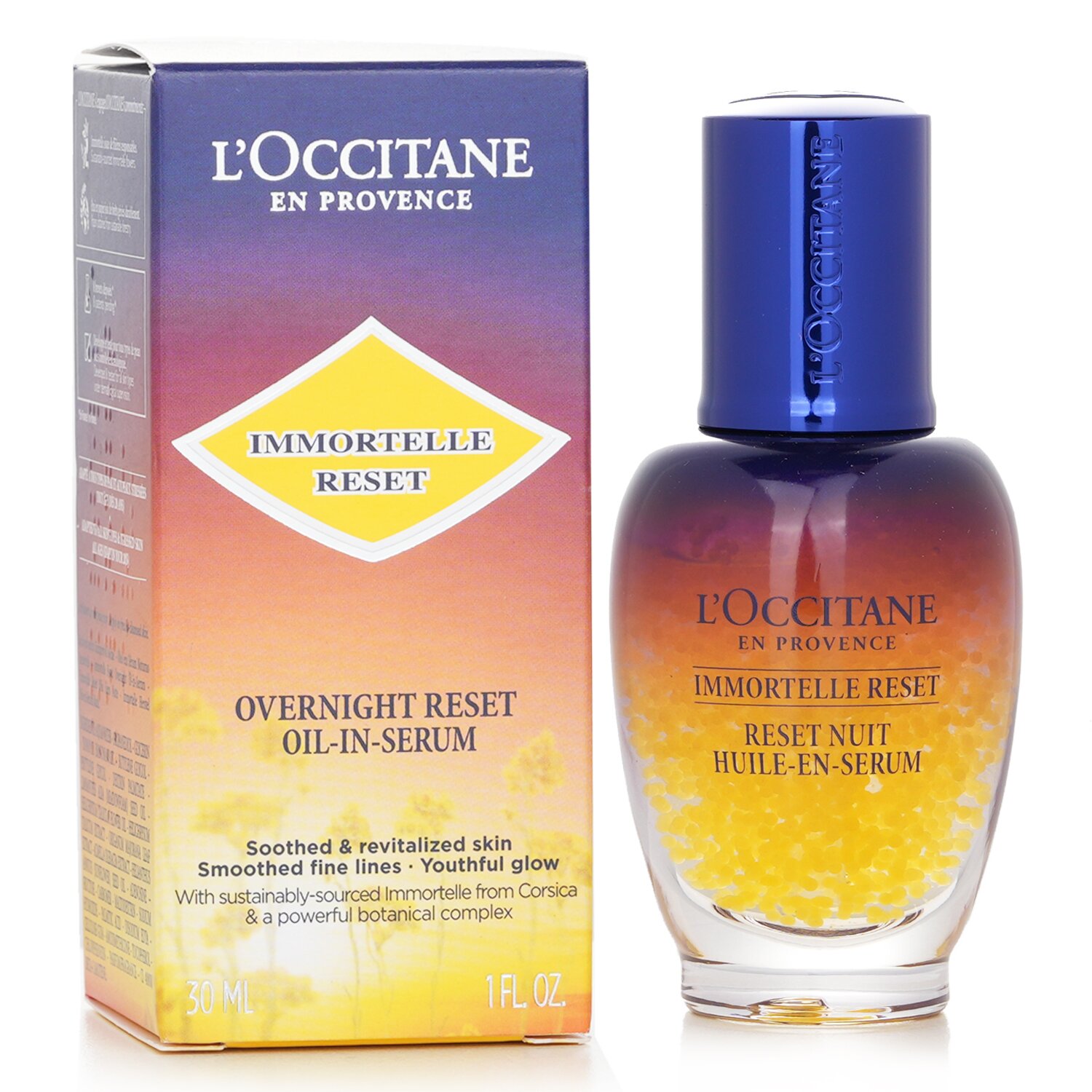 L'Occitane Immortelle Overnight Reset Oil-In-Serum 30ml/1oz - Weee!