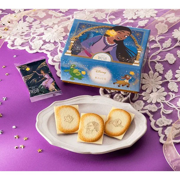 東京堂　ポピー　ブッシュ　おまとめ14セット　100輪以上 Get TOKYO BANANA x DISNEY Wish Sandwich Cheese Biscuits, 12 PCs
