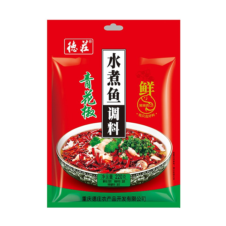 德庄青花椒鱼调料220g