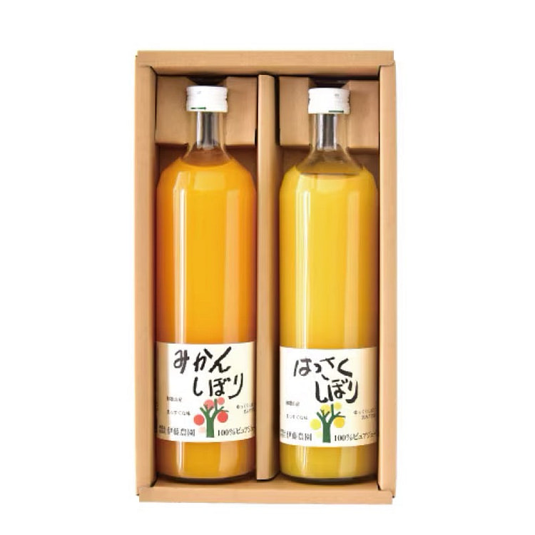 伊东农场 100% 果汁 750ml（柑橘和八佐） 1 份