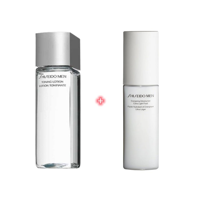 Shiseido Men Toning Lotion 150ml+Men Moisturizer EG 100ml 1 each