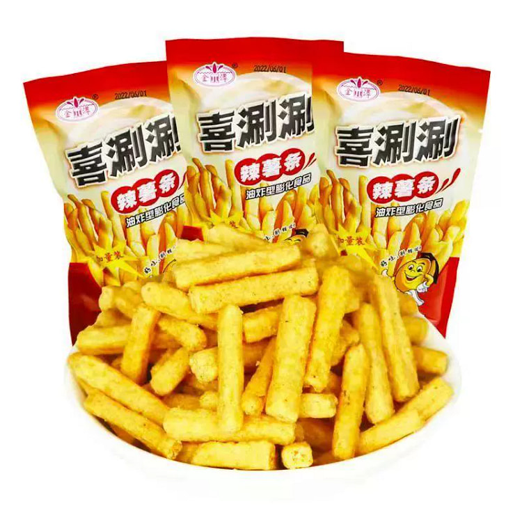 Happy Shabu Shabu Spicy French Fries 20g * 10 bags 200 g