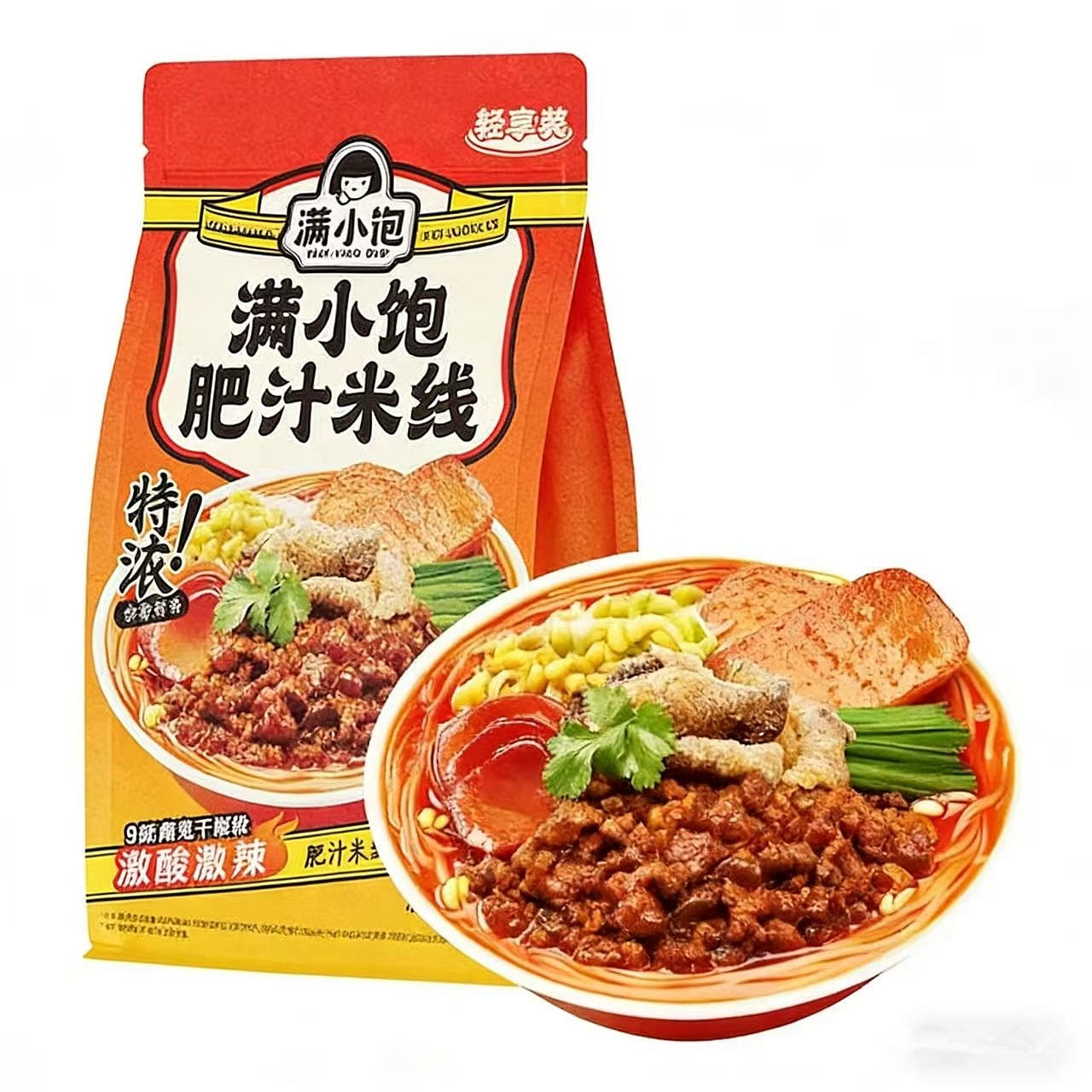 Full Small Satiation Fatty Juice Rice Noodles 298g 298 g