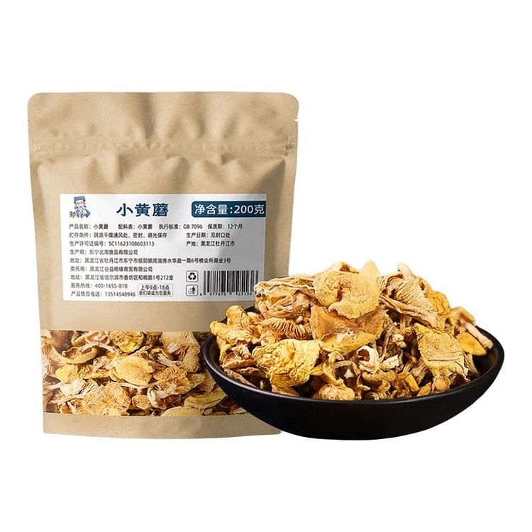 邹有才野生小黄蘑菇200g*1袋 200 克