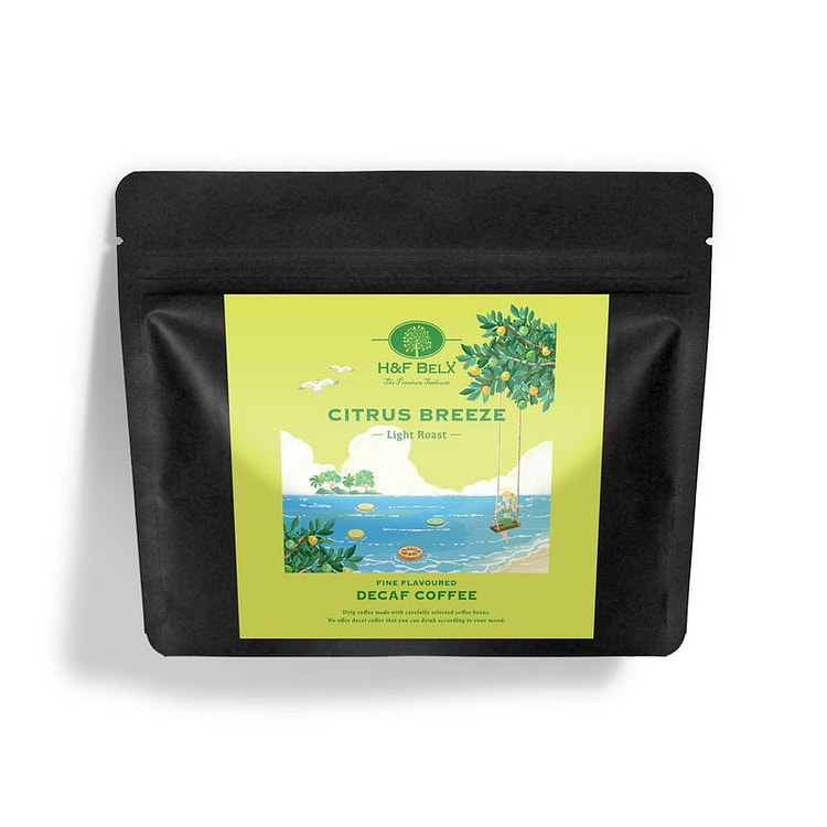 Cà phê pha phin H&F BELX vị Chanh xanh (không caffeine) - 5 túi 1 phần