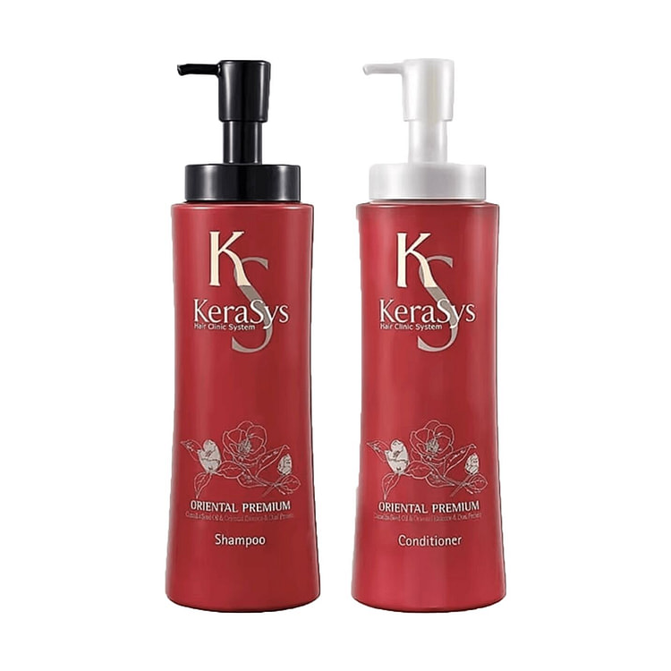 Kerasys 东方优质洗发水护发素套装600ml 2 瓶