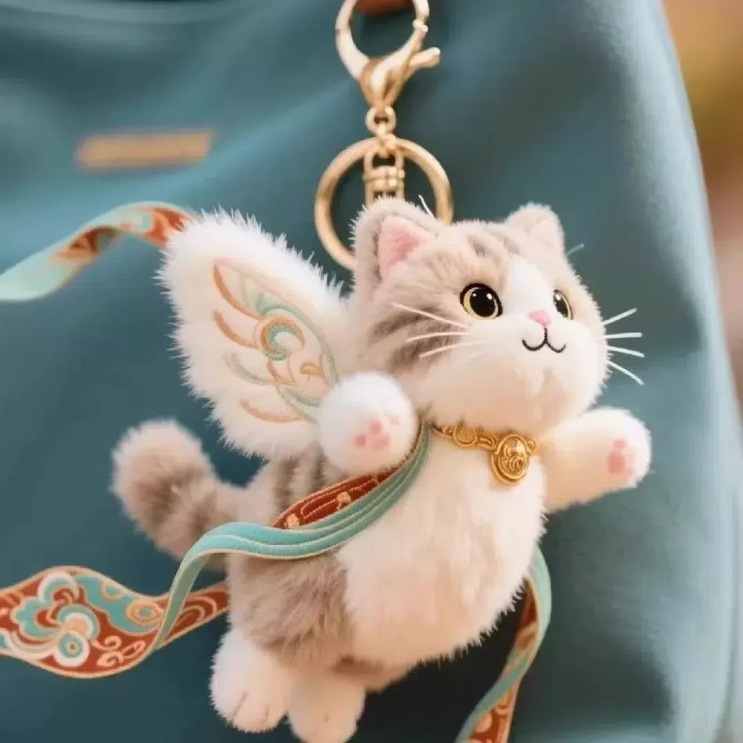 Dunhuang Flying Cat 12cm Pendant 1 count