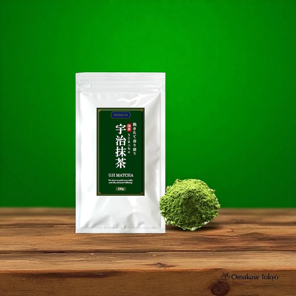 【もて茶って】宇治 抹茶１００g × １５袋　無糖　Uji Matcha 宇治MATCHA 抹茶粉，3.5 盎司100 克- Weee!