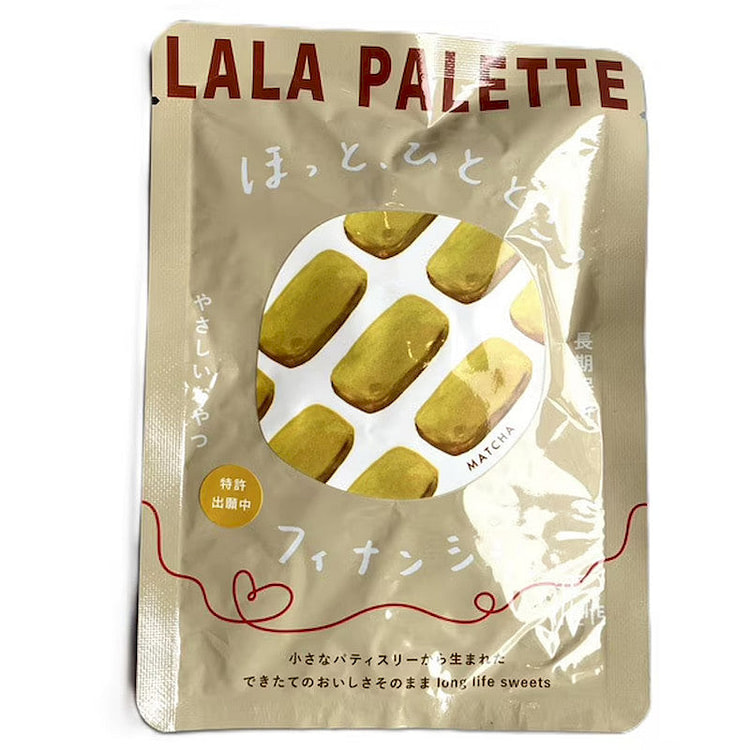 LALA PALETTE Retort Financier, Matcha Butter 3pc 1 each