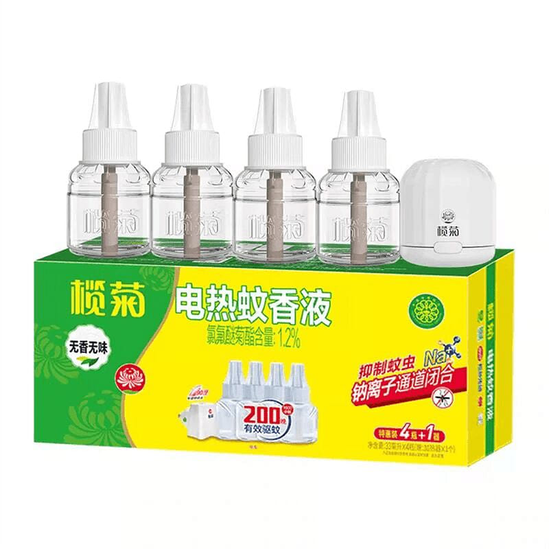 Electric mosquito repellent liquid (4 liquids per 1 each