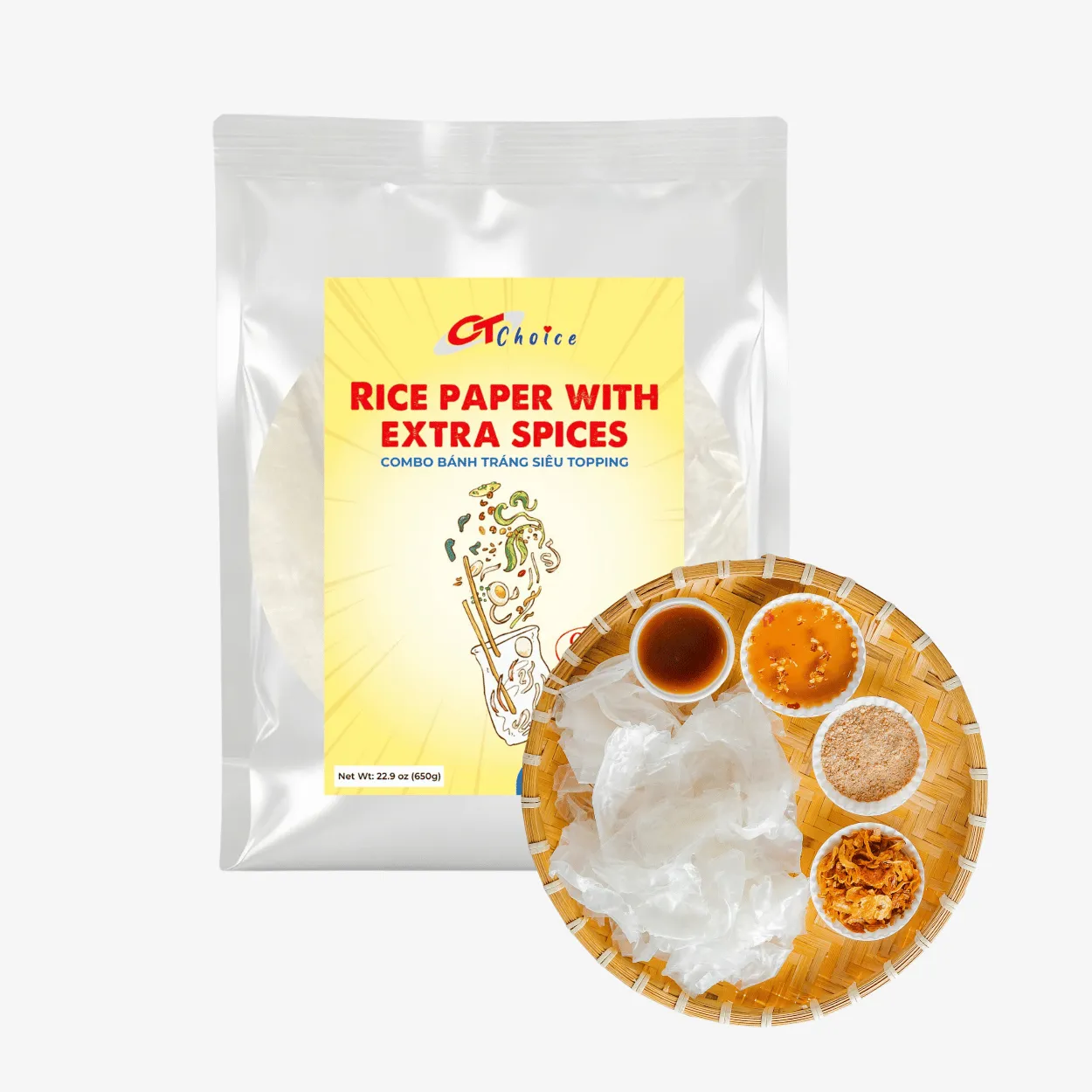 Get [ CT Choice ] Special Flavor Rice Paper 650g 1 count Delivered ...