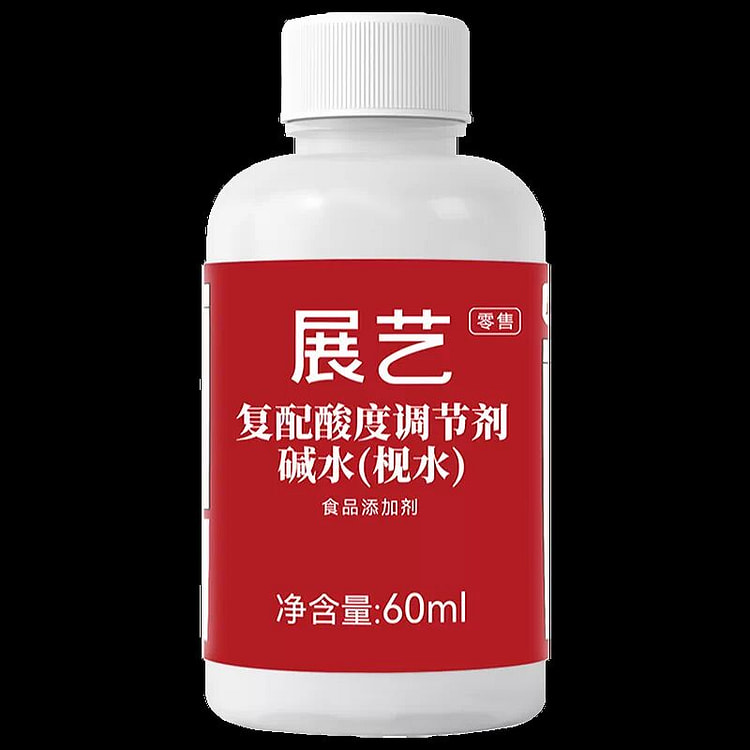 展艺 食用枧水碱水 60ml 1 瓶