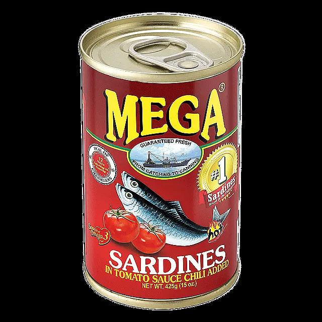 Mega Sardines in Tomato Sauce Chili Added