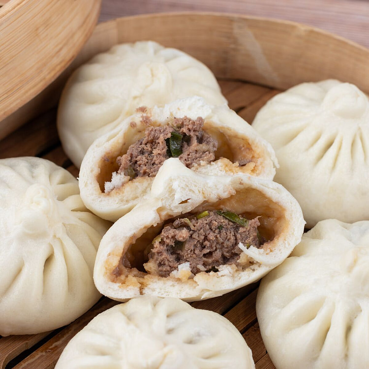 纯手工 牛肉大葱包 6个