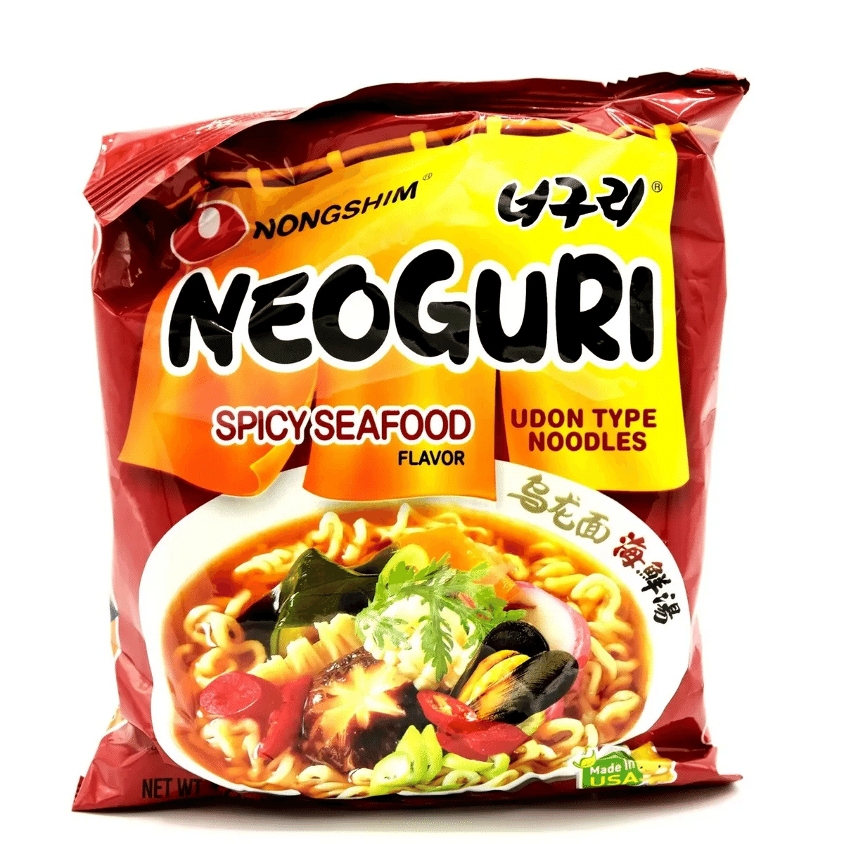 Nongshim Neoguri Instant Spicy Seafood Udon 1 count 1 each