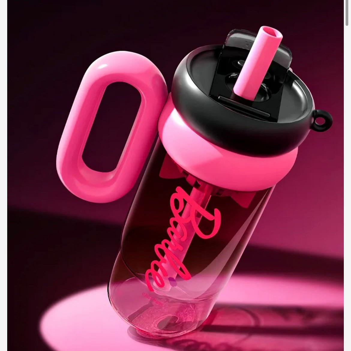 Velosan Barbie Limited Series Tritan+ Material 1000ML Large Capacity Water Cup 1 count