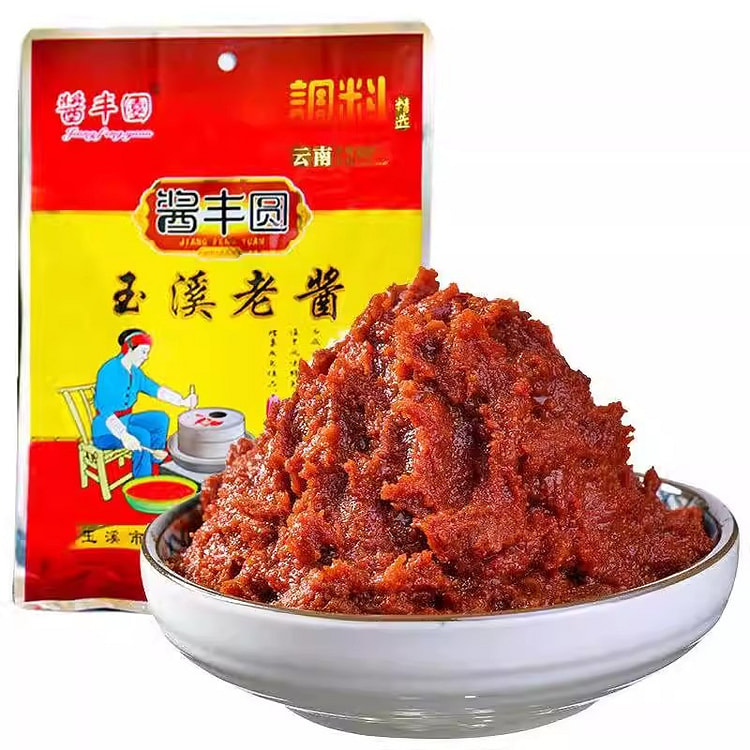 云南特产 酱丰园玉溪老酱 豆瓣酱米线杂酱酱料调料