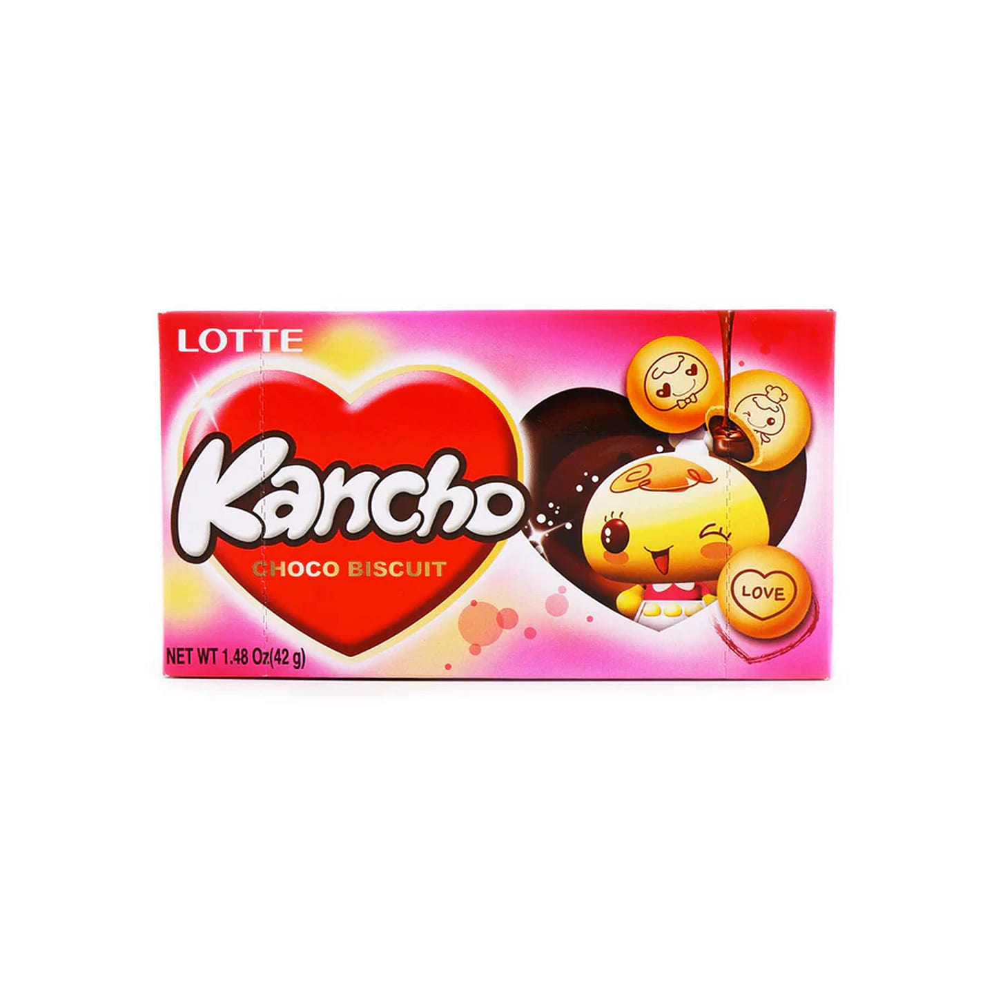 Lotte Kancho Choco Biscuit (Korea) 1.48 oz