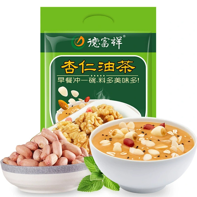 Defuxiang Almond Savory Oil Tea 400g