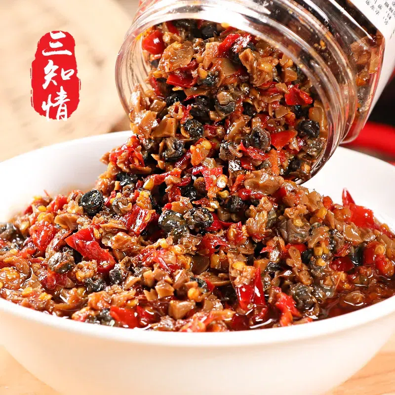 Chopped peppers, snails, chili sauce, spicy ingred 280 g
