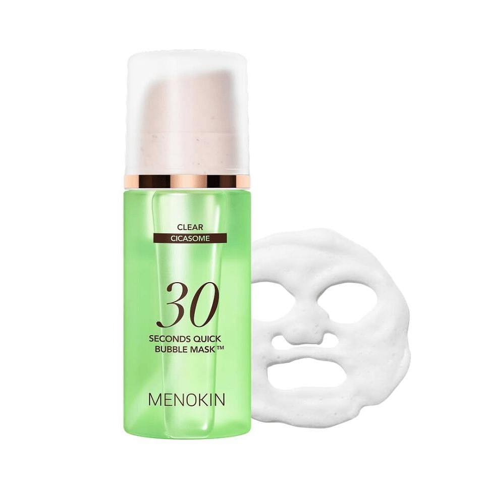 MENOKIN Quick Bubble Mask CLEAR Cicasome 95ml 1 each