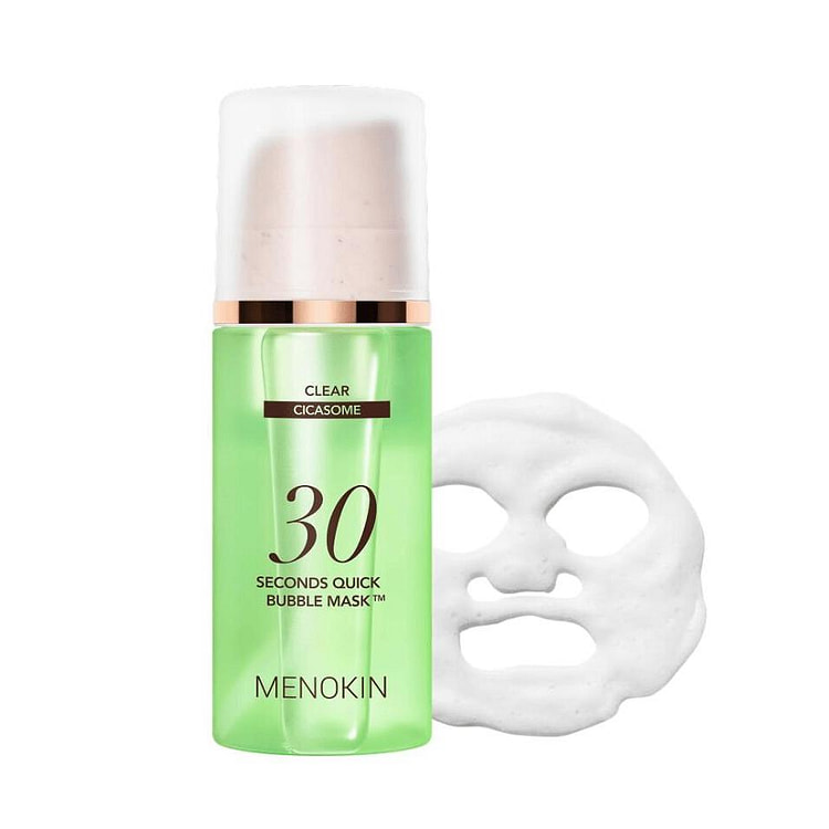MENOKIN Quick Bubble Mask CLEAR Cicasome 95ml 1 each