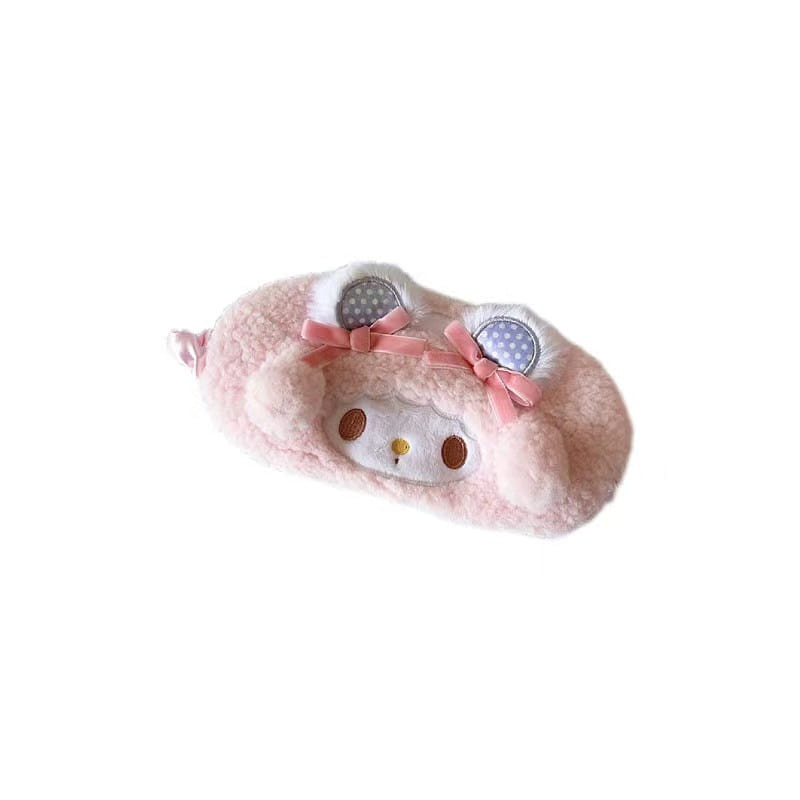 Sleep Mask Cartoon Cute Plush Eye Mask Girls Office Nap Shade-My Sweet Piano 1 count