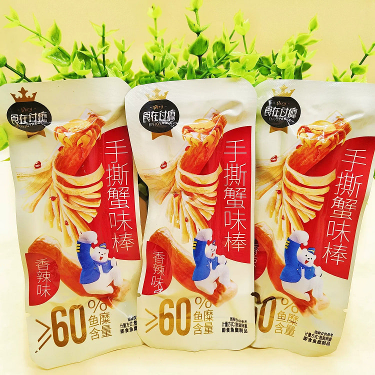 蟹味棒香辣味250g散装称重