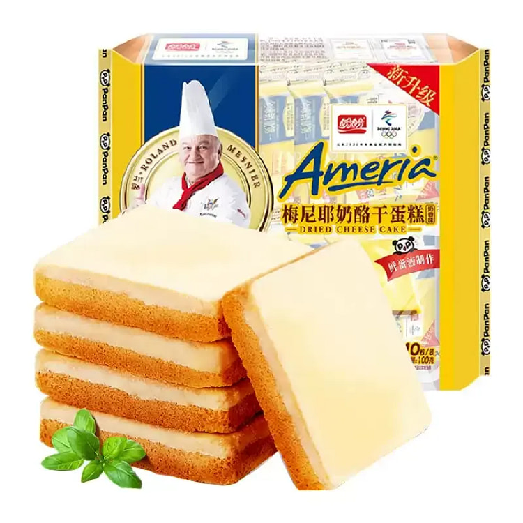 盼盼 梅尼耶奶香味干蛋糕 100g 100 克